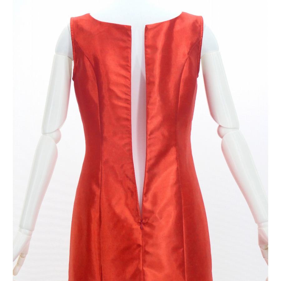 フラダンス [S・M・Lサイズ] グラデーションシャンタンドレス オレンジ×イエロー J3191orye |  | 04