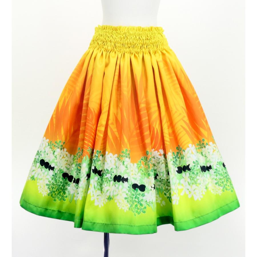 フラダンス 選べるトップス＆パウスカート ククイの花＆ククイナッツの