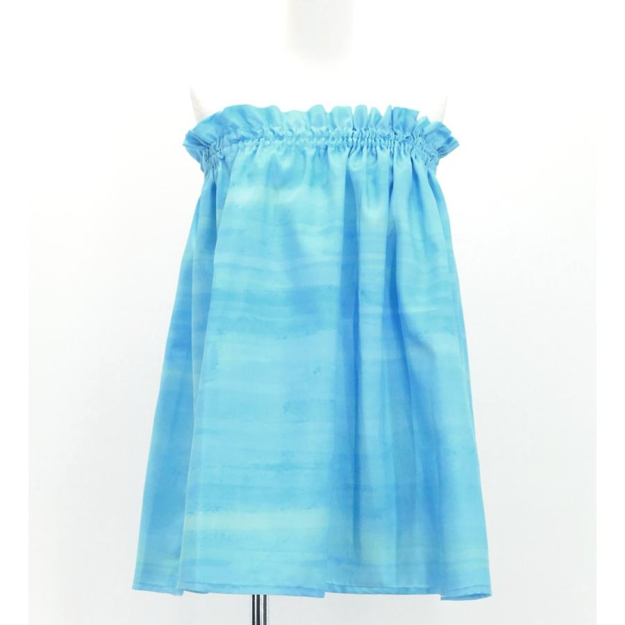 フラダンス ダブルパウスカート&チューブトップ セット ハワイアン