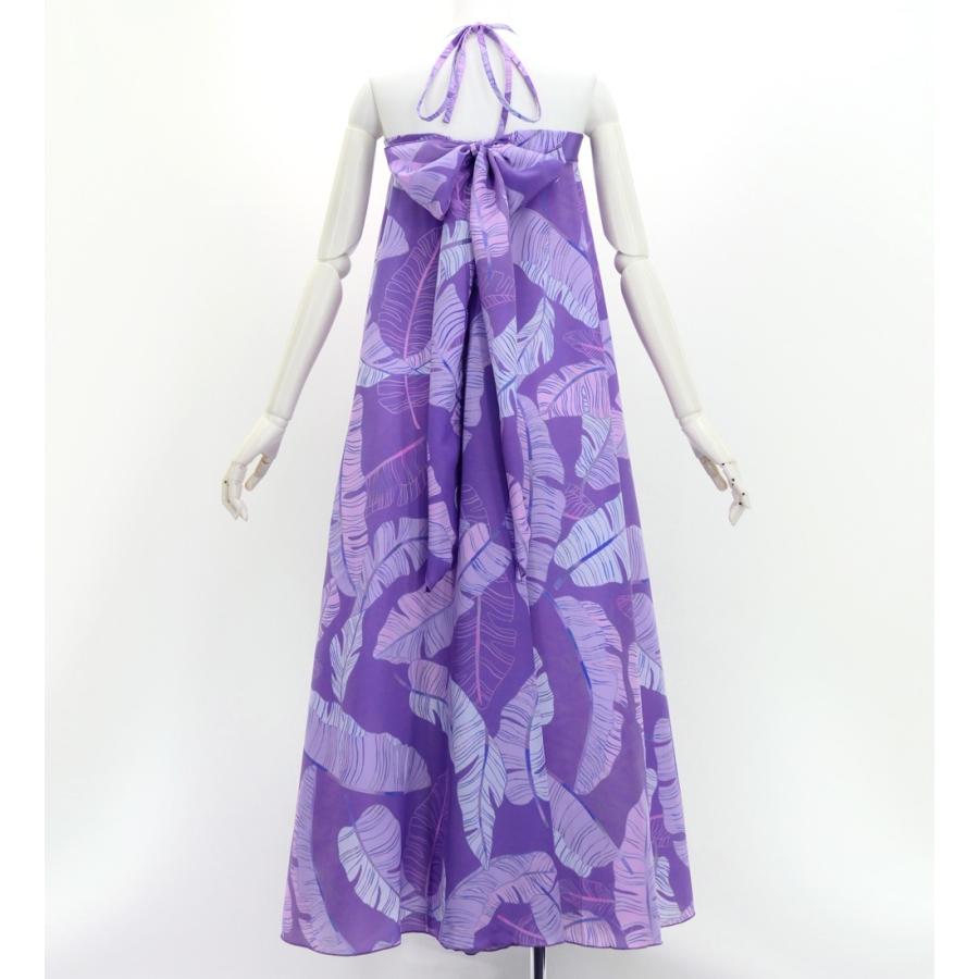 フラドレス [S・M・Lサイズ] ロング丈 コシボ ベアトップドレス バナナリーフ ライトパープル J3202-2 |  | 03