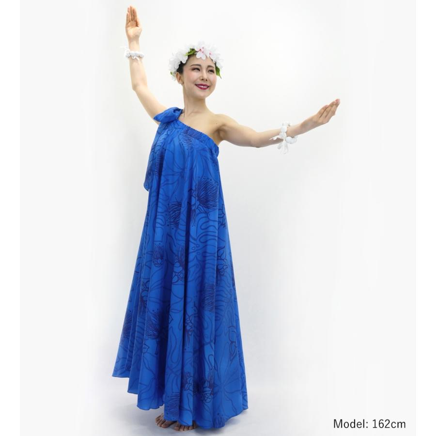 フラドレス [S・M・Lサイズ] ロング丈 コシボ ベアトップドレス レフア