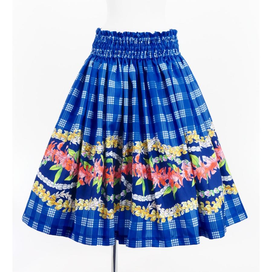 フラダンス シャンタン パウスカート シングル パラカ×レイ ブルー J3203bl |  | 04