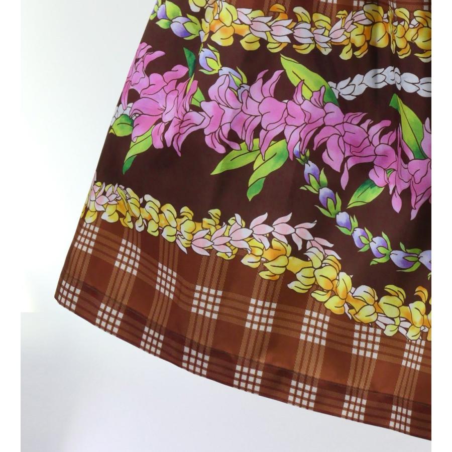 フラダンス シャンタン パウスカート シングル パラカ×レイ ブラウン J3203br |  | 06