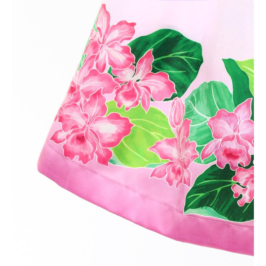 フラダンス シャンタン パウスカート シングル カトレア×レイ ピンク J3227pi |  | 06