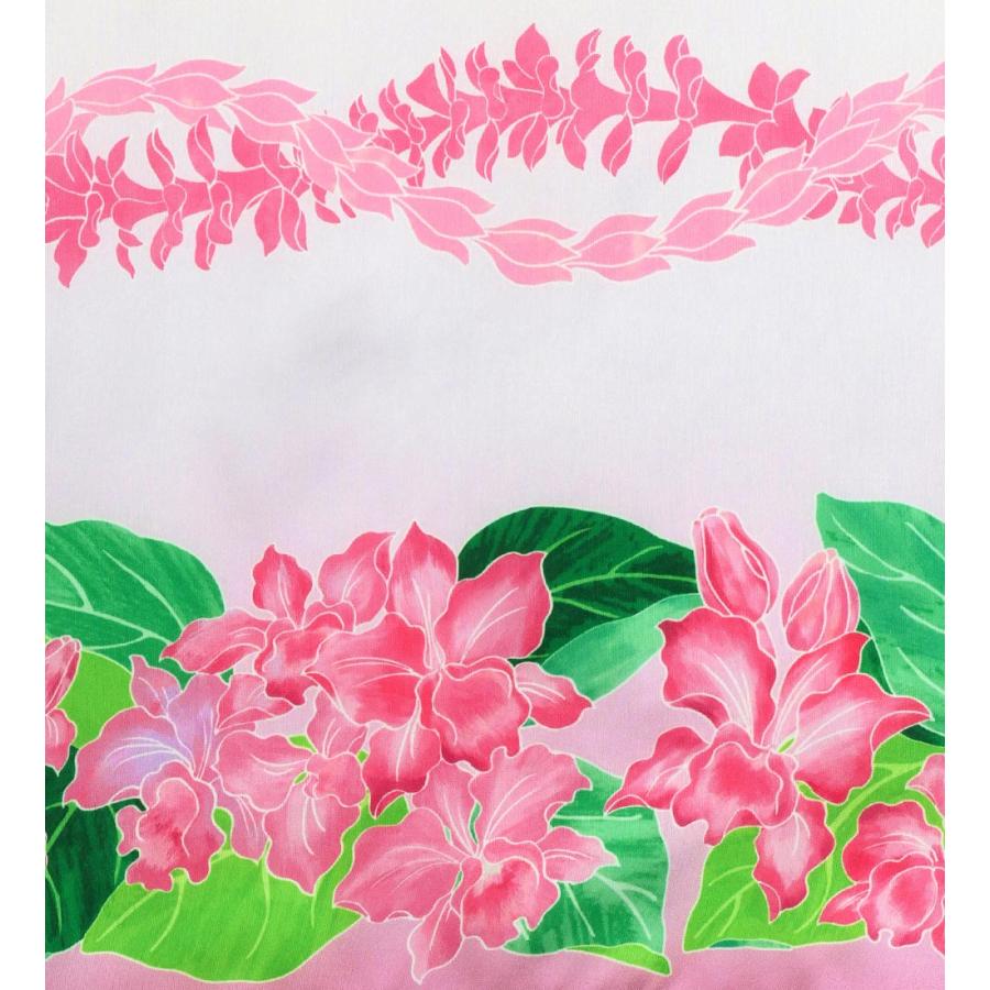 フラダンス シャンタン パウスカート シングル カトレア×レイ ピンク J3227pi |  | 07