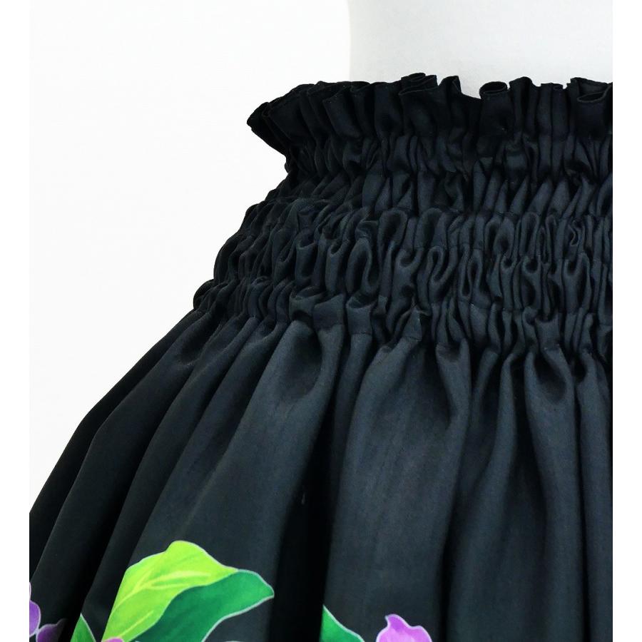 フラダンス 選べるトップス＆パウスカート カトレア×レイ ブラック J3228bk |  | 05