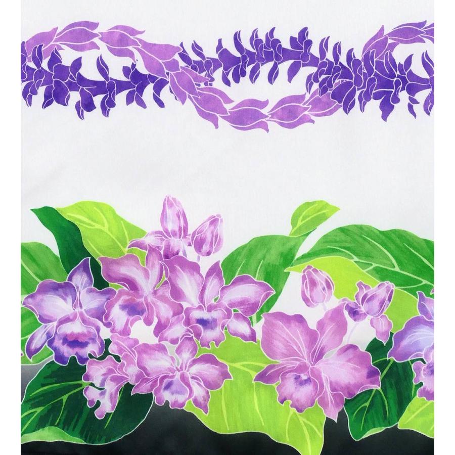 フラダンス 選べるトップス＆パウスカート カトレア×レイ ブラック J3228bk |  | 07