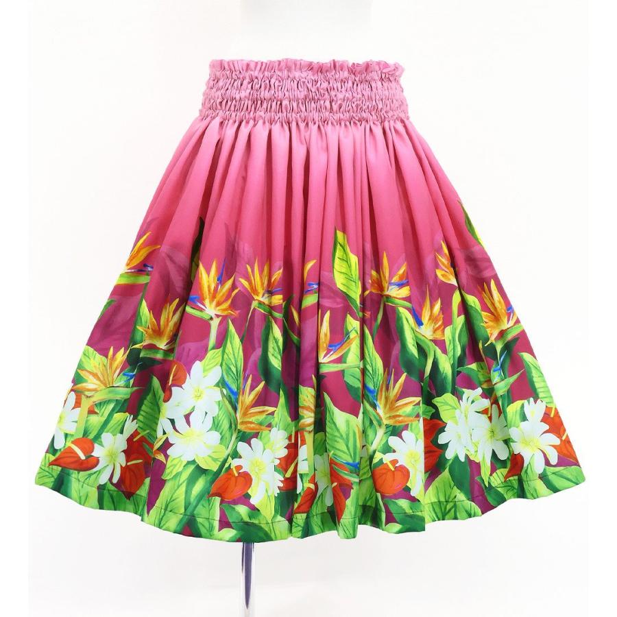 フラダンス 選べるトップス＆パウスカート ハワイアンフラワー＆リーフ J3256-2 |  | 04