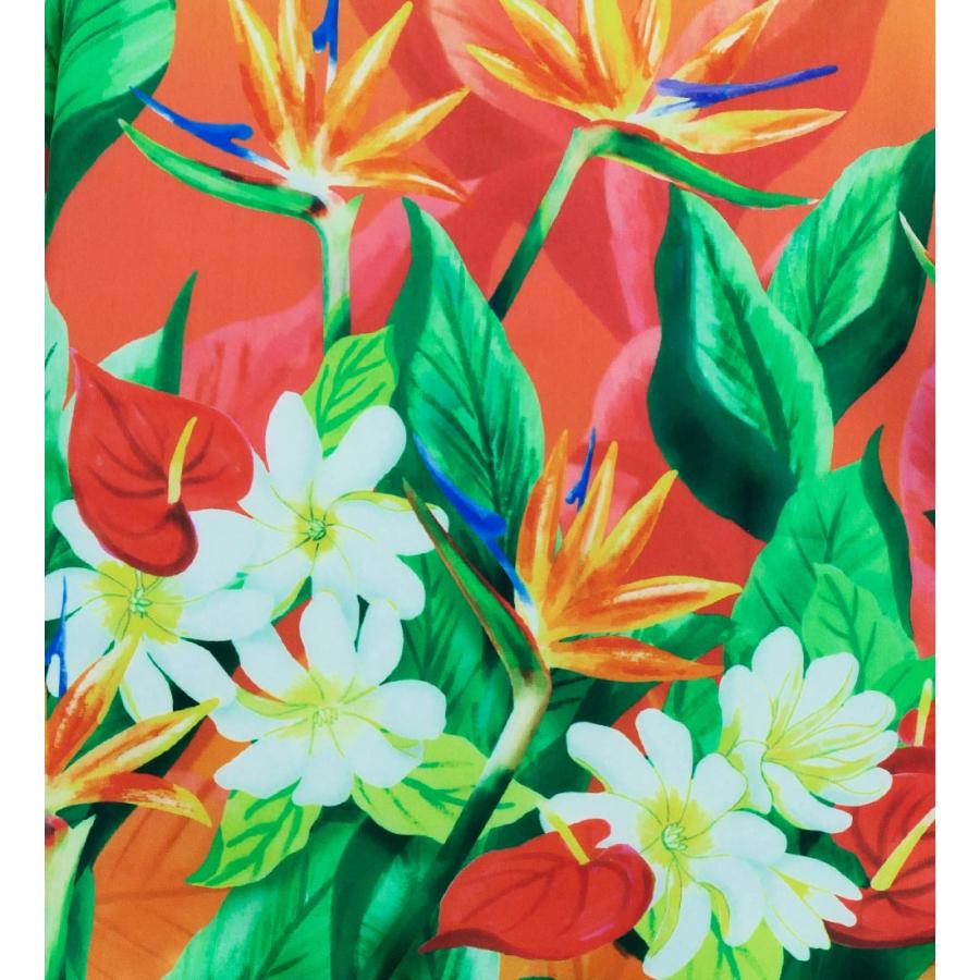 フラダンス 選べるトップス＆パウスカート ハワイアンフラワー＆リーフ J3256-3 |  | 07