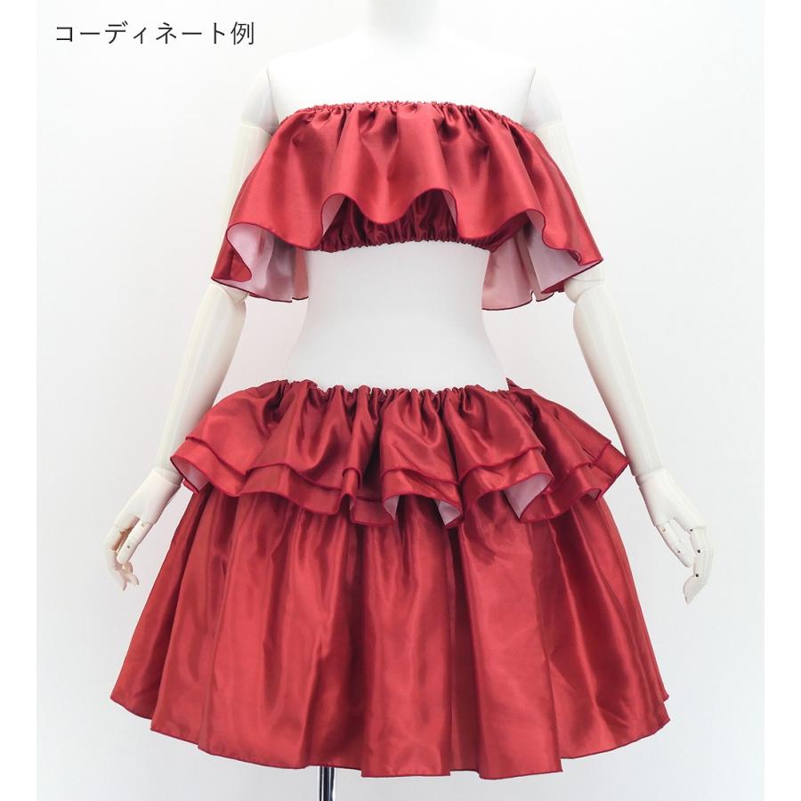 フラダンス シャンタン マルチウェイ フリルブラウス ブラック Fサイズ J3261bk |  | 07