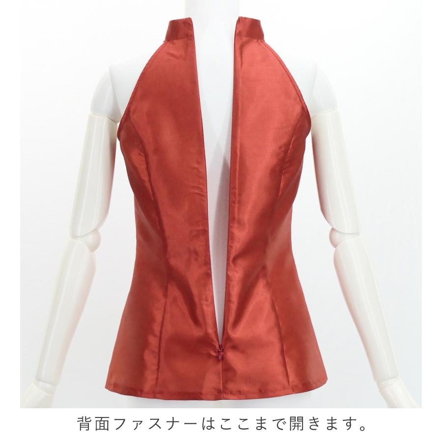 フラダンス シャンタン アメリカンスリーブ ブラウス ダークレッド2 S・M・Lサイズ J3263drd2 |  | 02