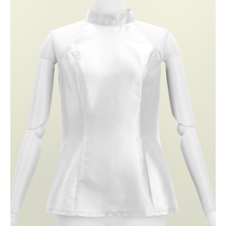 フラダンス シャンタン アメリカンスリーブ ブラウス ホワイト S・M・Lサイズ J3263wh | 