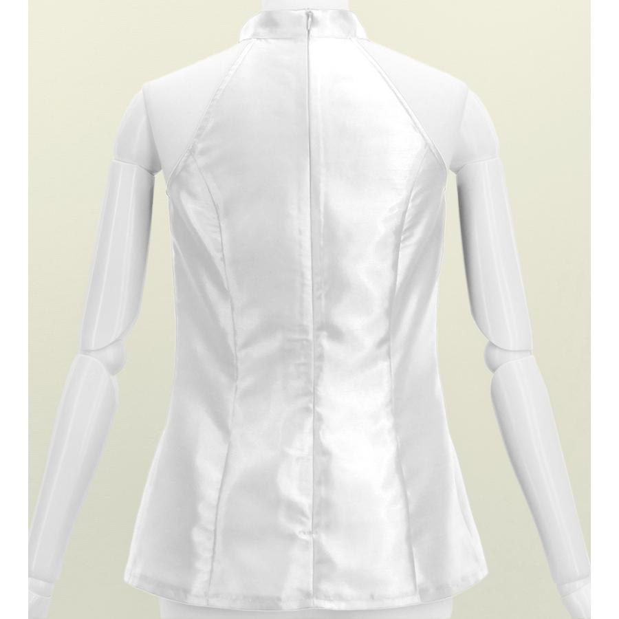 フラダンス シャンタン アメリカンスリーブ ブラウス ホワイト S・M・Lサイズ J3263wh |  | 01