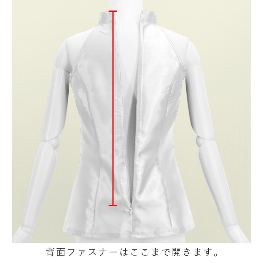 フラダンス シャンタン アメリカンスリーブ ブラウス ホワイト S・M・Lサイズ J3263wh |  | 02