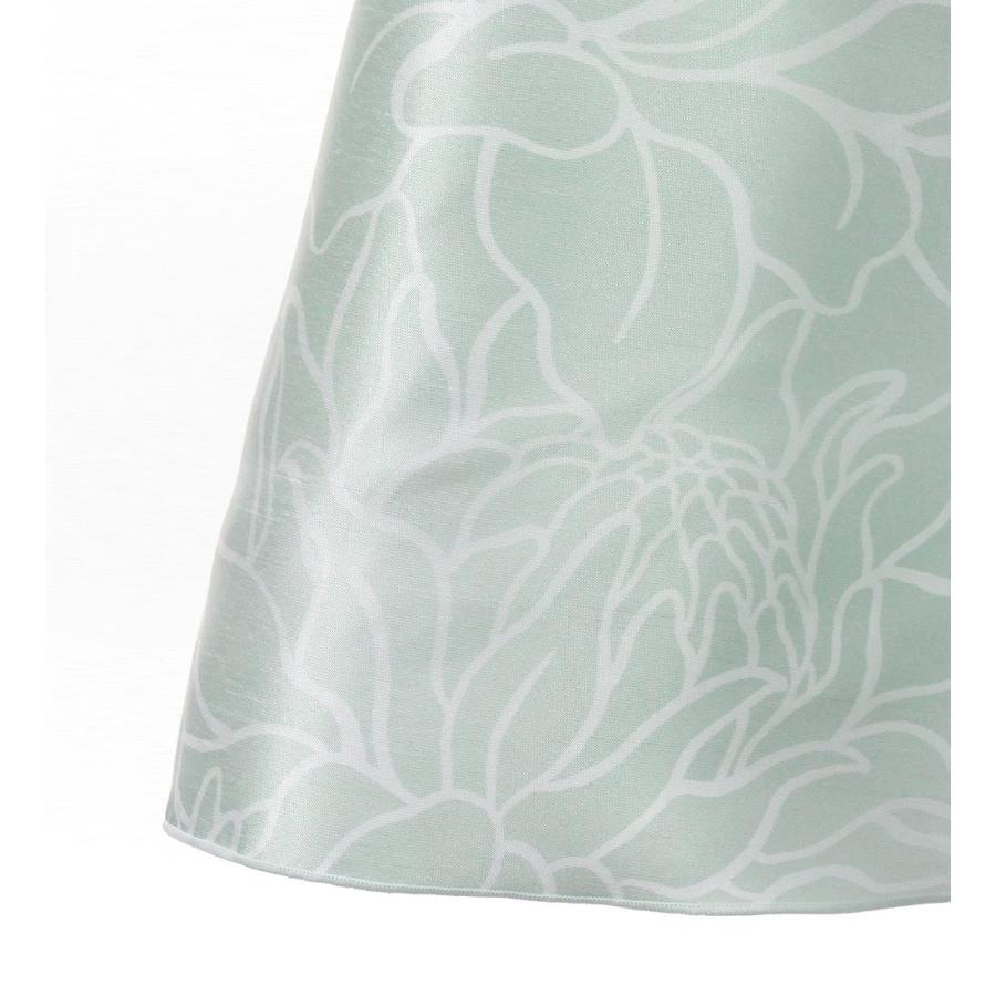 フラダンス [S・M・Lサイズ] フリル袖 シャンタンドレス プロテア シルバー J3266sl |  | 04