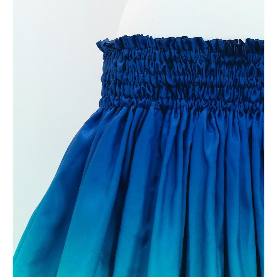 フラダンス シャンタン パウスカート シングル ダークブルー×ライトグリーン J3277dbllgr |  | 05