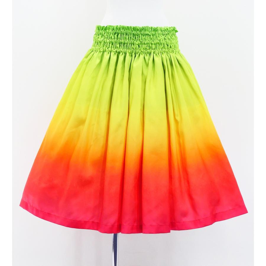 フラダンス シャンタン パウスカート シングル グリーン×レッド J3277grrd |  | 04