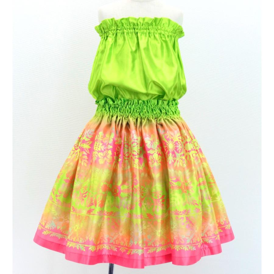 フラダンス ケイキ 選べるトップス セットアップ ハワイアンキルト風