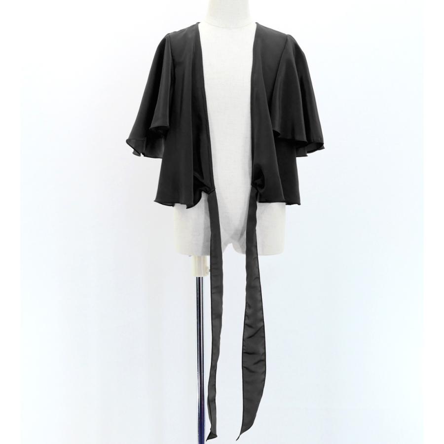 フラダンス ケイキ フリル袖 カシュクール コシボブラウス ブラック 120・140サイズ Jp130bk |  | 03