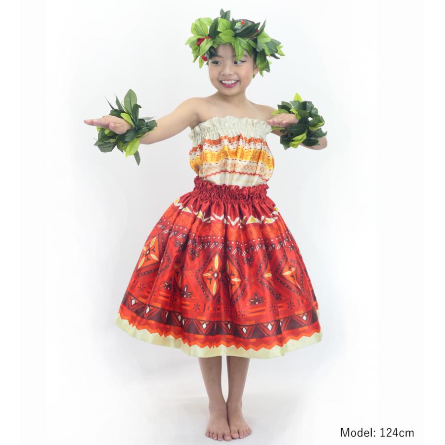 フラダンス ケイキ 選べるトップス セットアップ モアナ×カヒコ 120