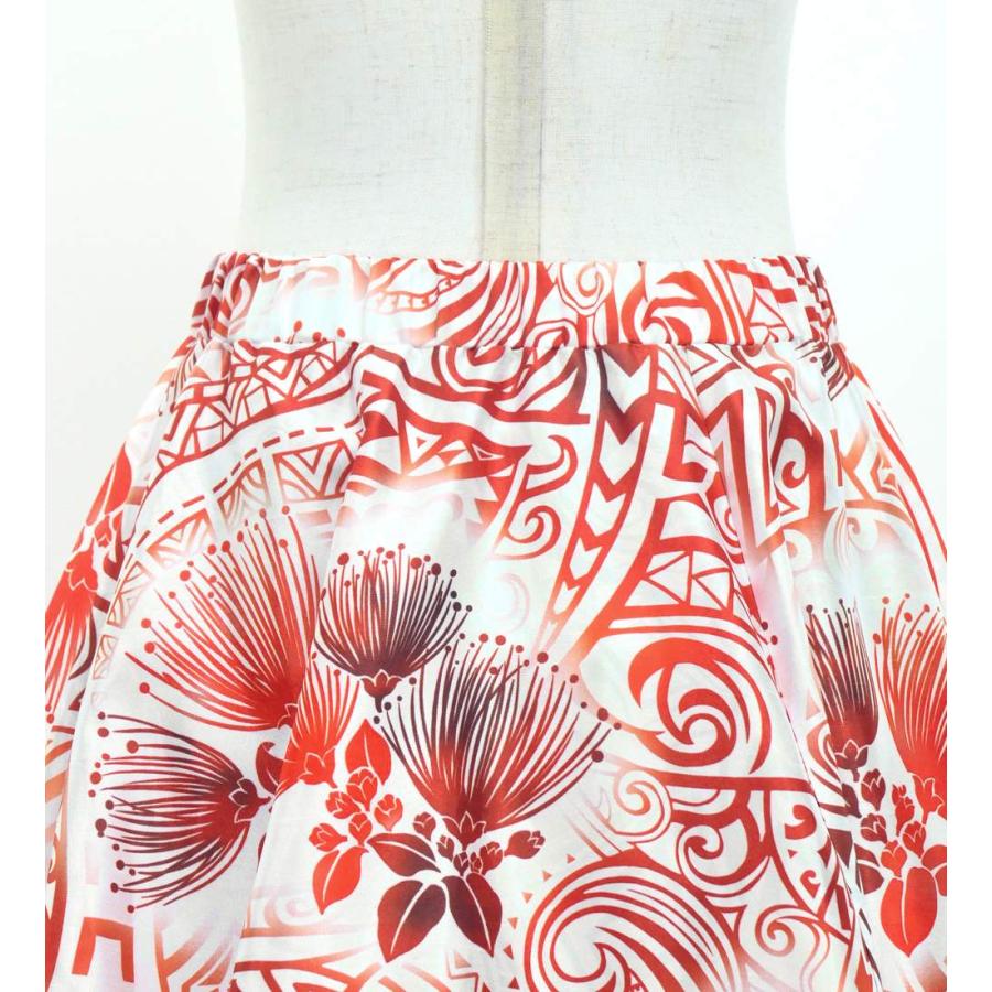 フラダンス ケイキ フリル ロングサーキュラースカート シャンタン レフア ホワイト 120・140サイズ Jp147 |  | 05