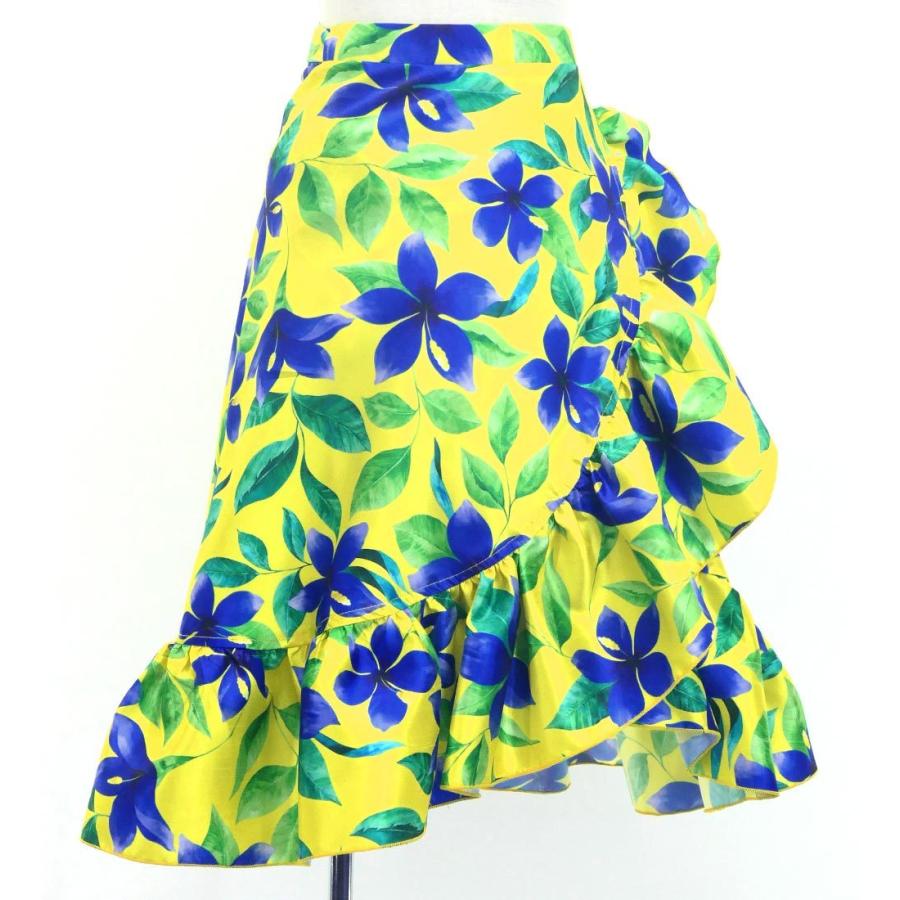 フラダンス ケイキ 巻きスカート シャンタン ハイビスカス イエロー 120・140サイズ Jp150 |  | 03