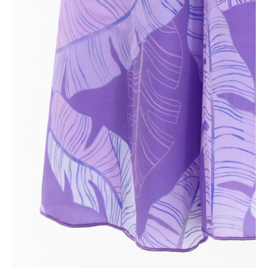 フラドレス ケイキ [120・140] コシボ ベアトップドレス ロング丈 バナナリーフ ライトパープル Jp167-2 |  | 10