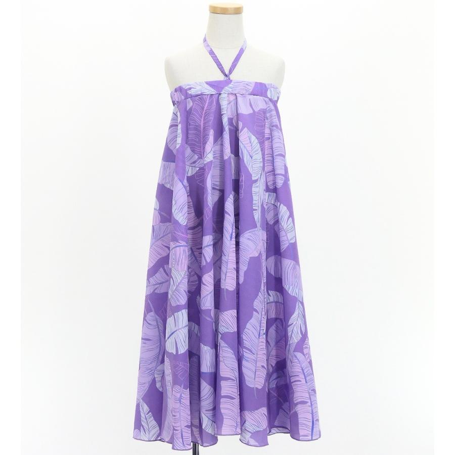 フラドレス ケイキ [120・140] コシボ ベアトップドレス ロング丈 バナナリーフ ライトパープル Jp167-2 |  | 03