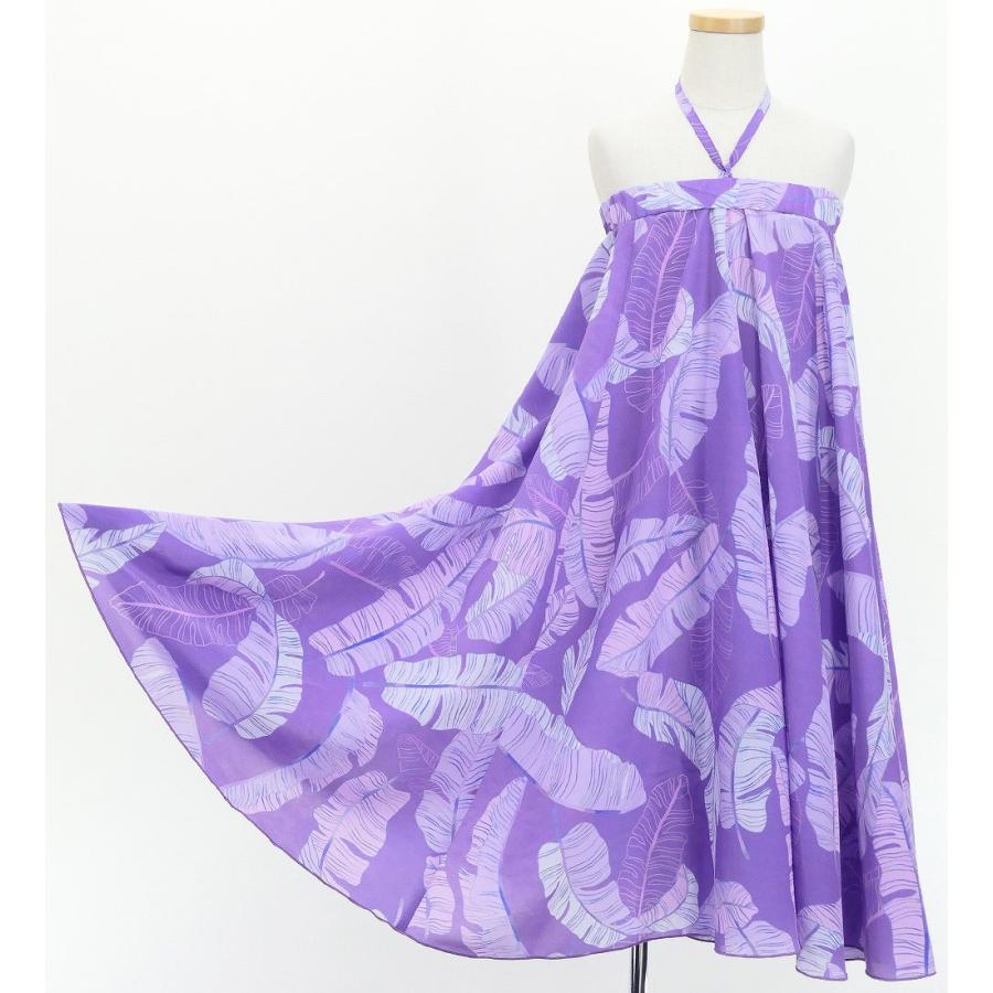 フラドレス ケイキ [120・140] コシボ ベアトップドレス ロング丈 バナナリーフ ライトパープル Jp167-2 |  | 08