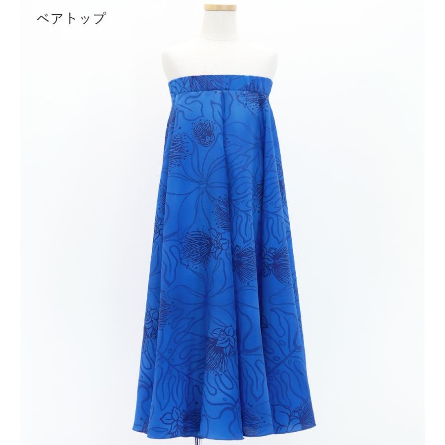 フラドレス ケイキ [120・140] コシボ ベアトップドレス ロング丈 レフア ネイビー Jp167-4 |  | 05