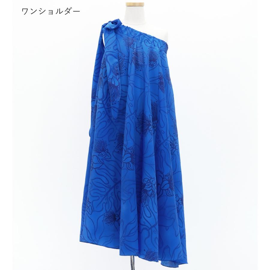 フラドレス ケイキ [120・140] コシボ ベアトップドレス ロング丈 レフア ネイビー Jp167-4 |  | 06