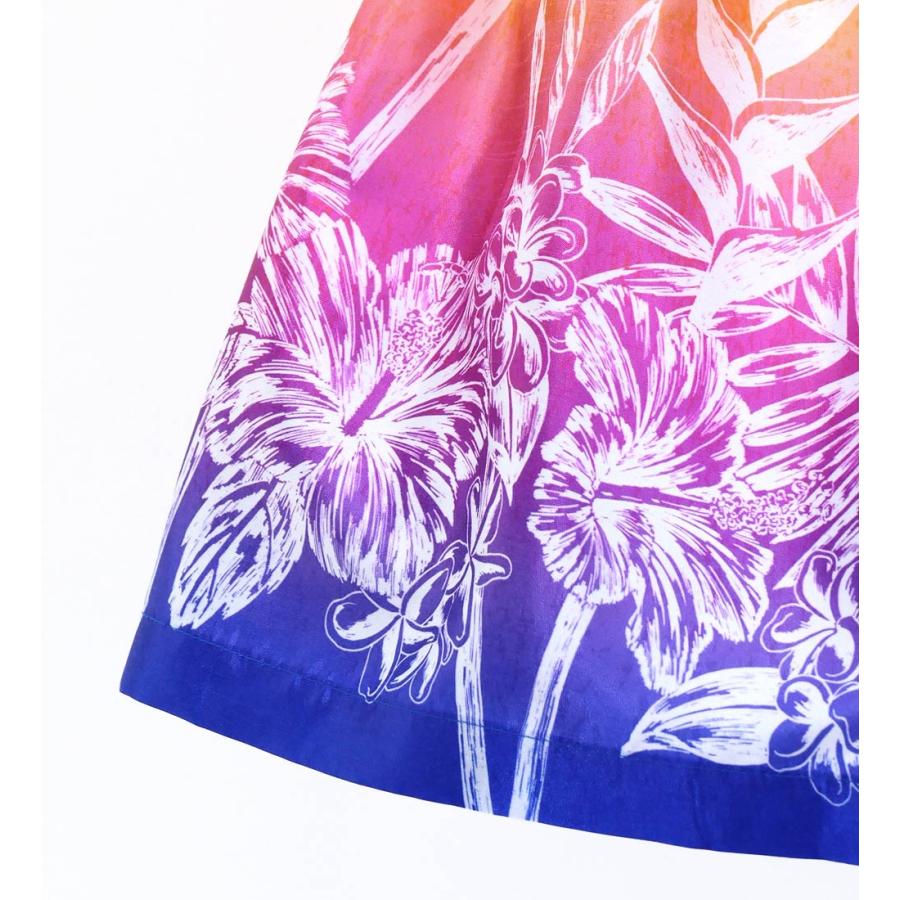 フラダンス ケイキ シャンタン パウスカート ハワイアンフラワー Jp173-3 |  | 06