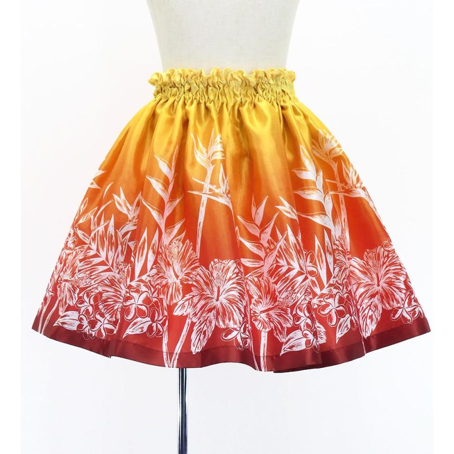 フラダンス ケイキ シャンタン パウスカート ハワイアンフラワー Jp173-4 |  | 04