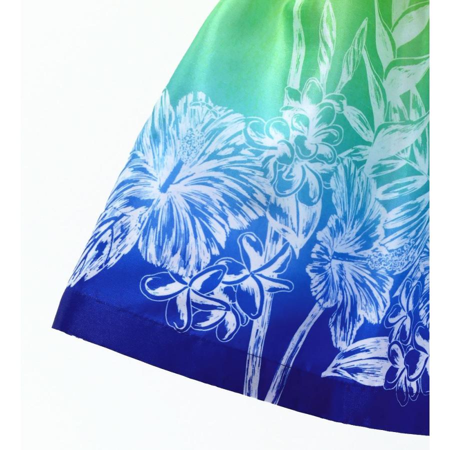 フラダンス ケイキ シャンタン パウスカート ハワイアンフラワー Jp173-5 |  | 06