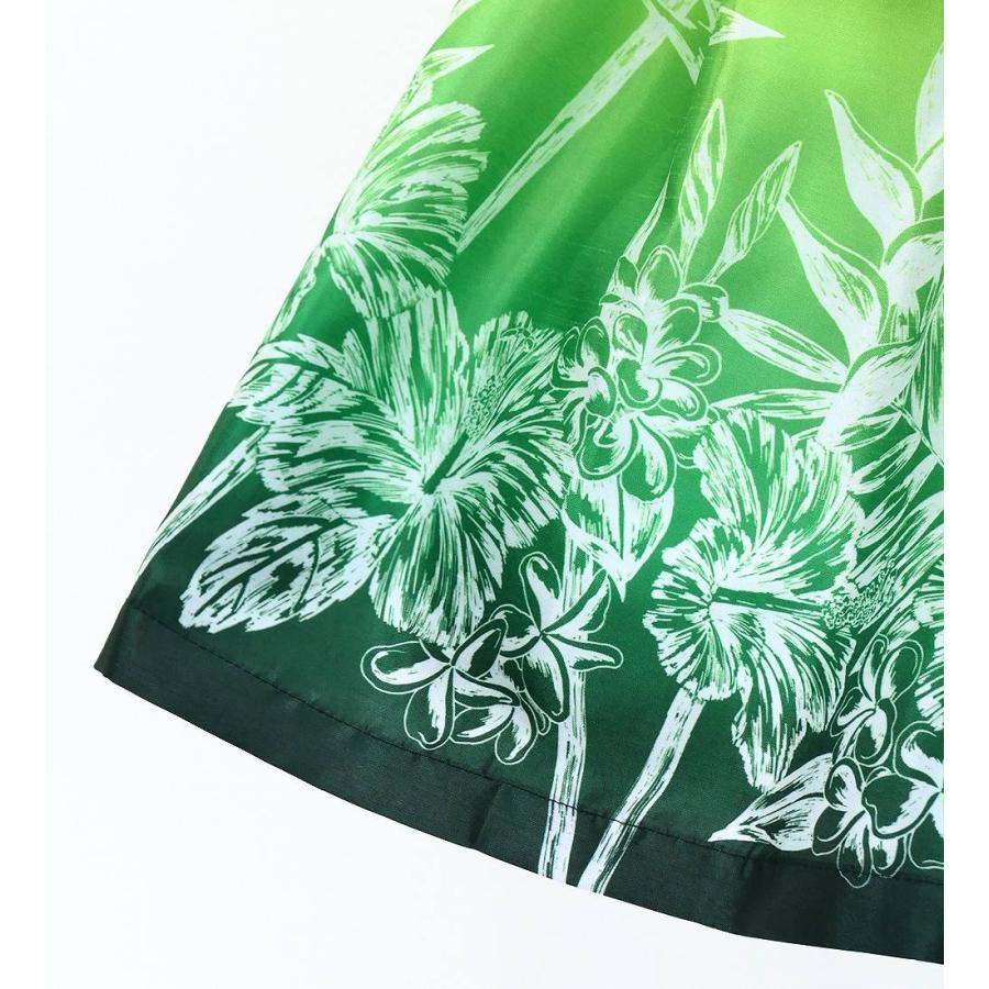 フラダンス ケイキ シャンタン パウスカート ハワイアンフラワー Jp173-6 |  | 06