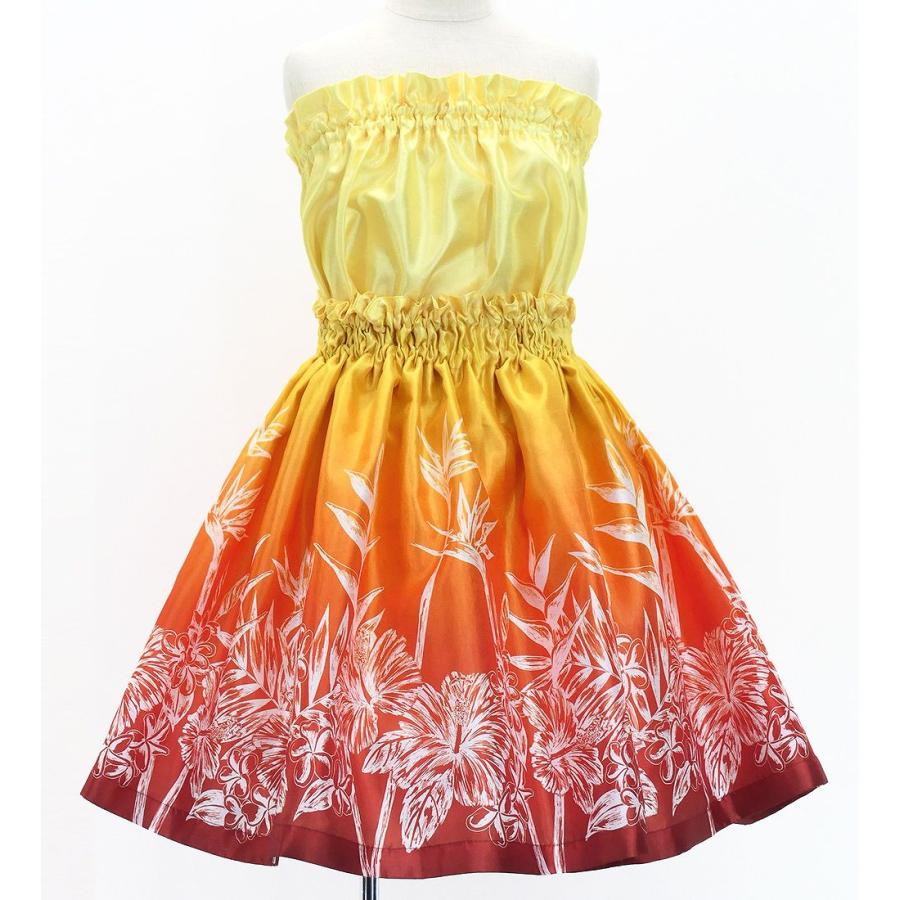 フラダンス ケイキ 選べるトップス セットアップ ハワイアンフラワー 120・140サイズ Jp174-4 |  | 05