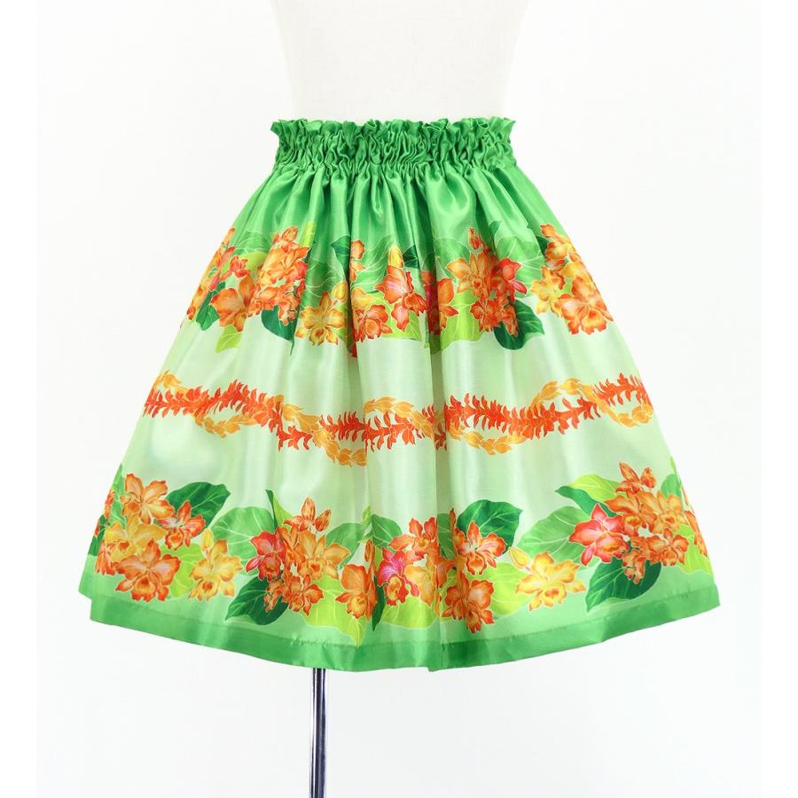 フラダンス ケイキ シャンタン パウスカート カトレア×レイ グリーン Jp177gr |  | 04