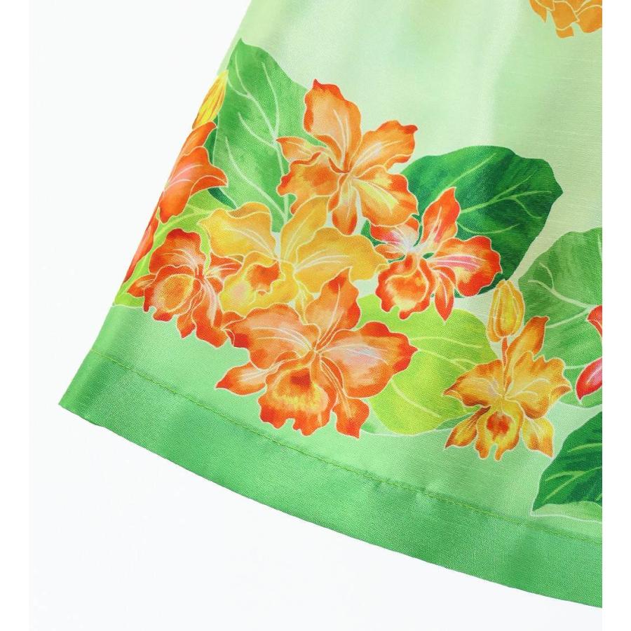 フラダンス ケイキ シャンタン パウスカート カトレア×レイ グリーン Jp177gr |  | 06