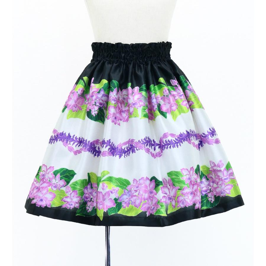 フラダンス ケイキ 選べるトップス セットアップ カトレア×レイ ブラック 120・140サイズ Jp178bk |  | 06