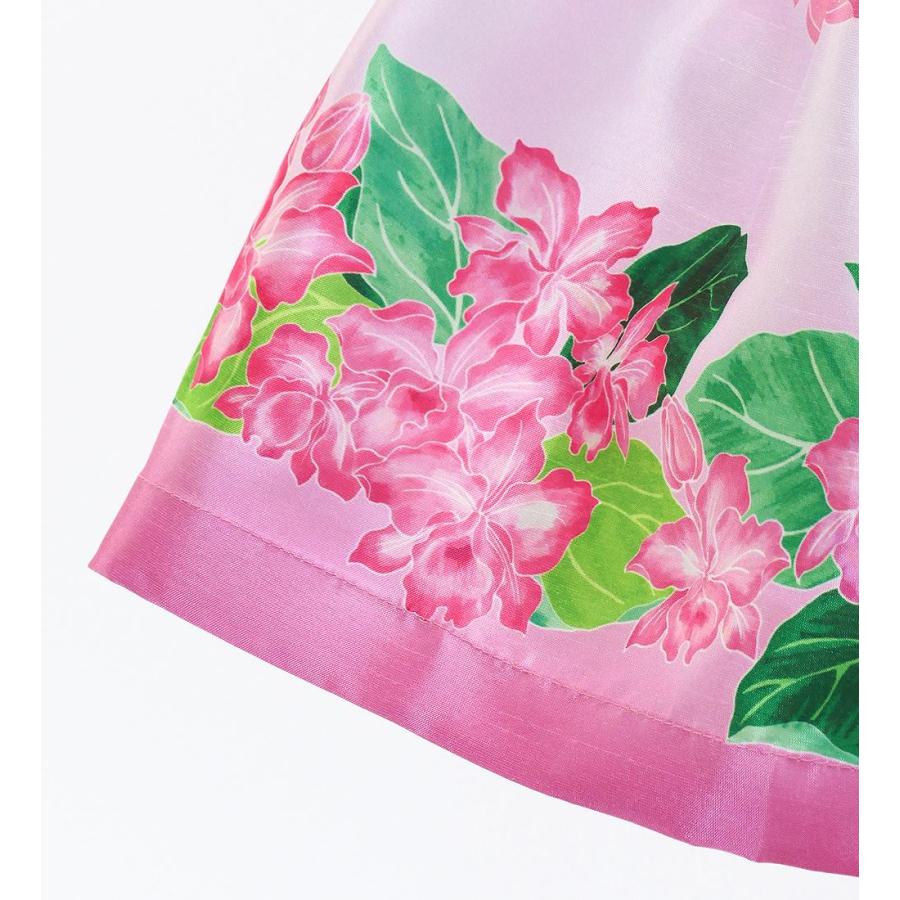 フラダンス ケイキ 選べるトップス セットアップ カトレア×レイ ピンク 120・140サイズ Jp178pi |  | 08