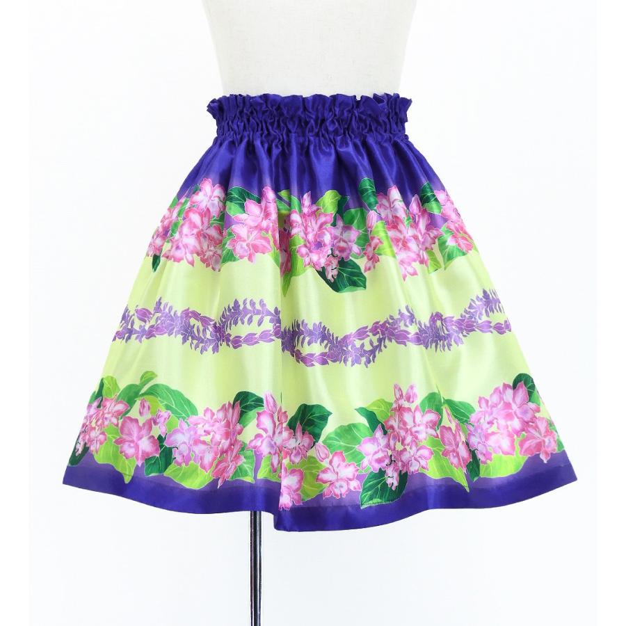 フラダンス ケイキ 選べるトップス セットアップ カトレア×レイ パープル 120・140サイズ Jp178pu |  | 06