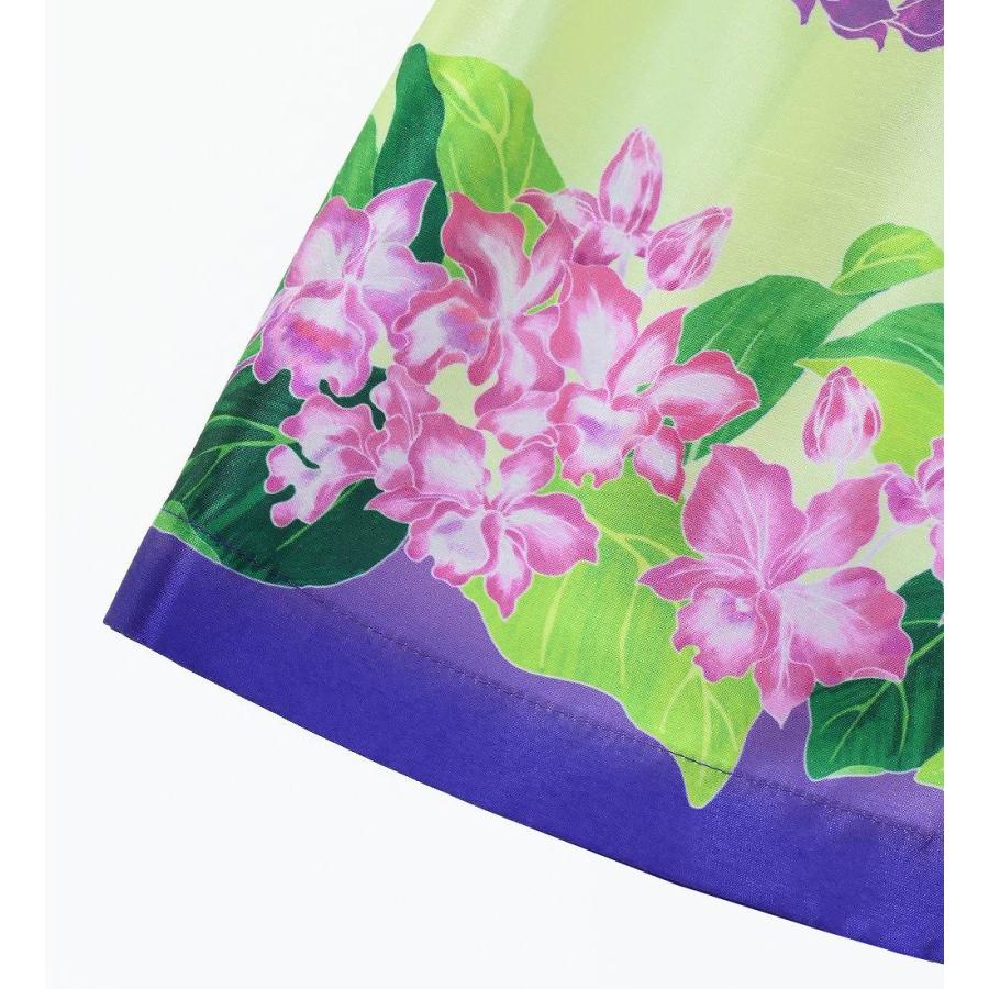 フラダンス ケイキ 選べるトップス セットアップ カトレア×レイ パープル 120・140サイズ Jp178pu |  | 08