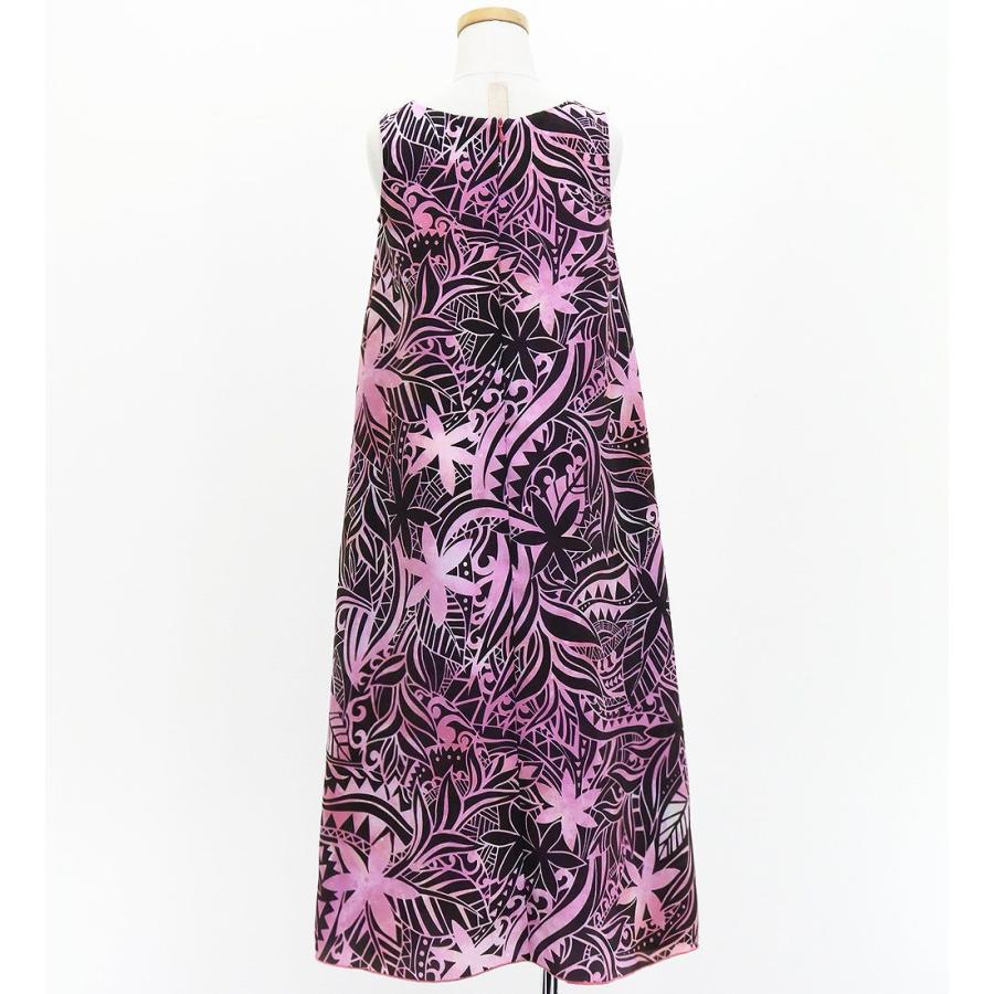 フラドレス ケイキ [120・140] コシボ ノースリーブドレス  ロング丈 ヘリコニア ピンク Jp180-1 |  | 04