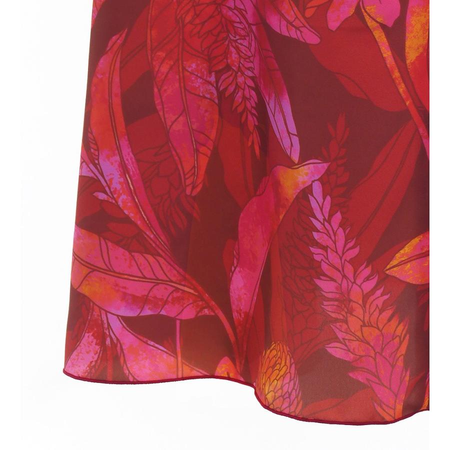 フラドレス ケイキ [120・140] コシボ ノースリーブドレス  ロング丈 ジンジャー レッド Jp180-2 |  | 07