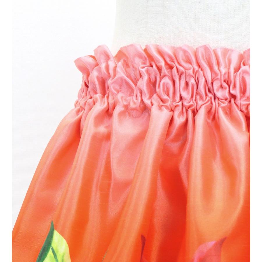 フラダンス ケイキ シャンタン パウスカート ハワイアンフラワー＆リーフ Jp192-1 |  | 05