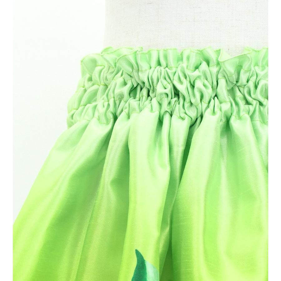 フラダンス ケイキ シャンタン パウスカート ハワイアンフラワー＆リーフ Jp192-5 |  | 05