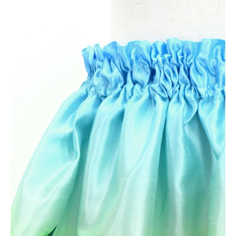 フラダンス ケイキ シャンタン パウスカート ハワイアンフラワー＆リーフ Jp192-7 |  | 05