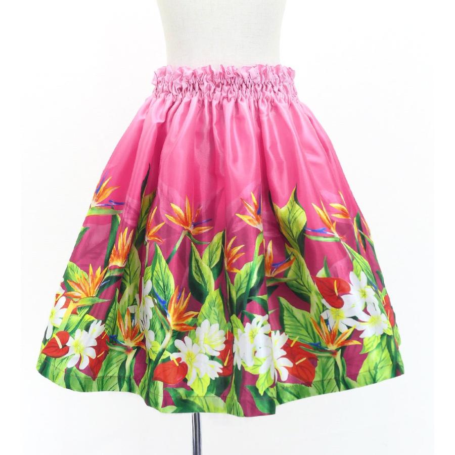 フラダンス ケイキ 選べるトップス セットアップ ハワイアンフラワー＆リーフ 120・140サイズ Jp193-2 |  | 04