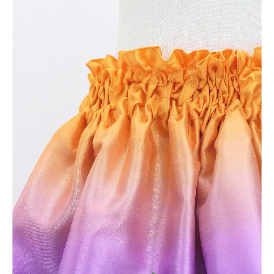 フラダンス ケイキ 選べるトップス セットアップ ハワイアンフラワー＆リーフ 120・140サイズ Jp193-4 |  | 05