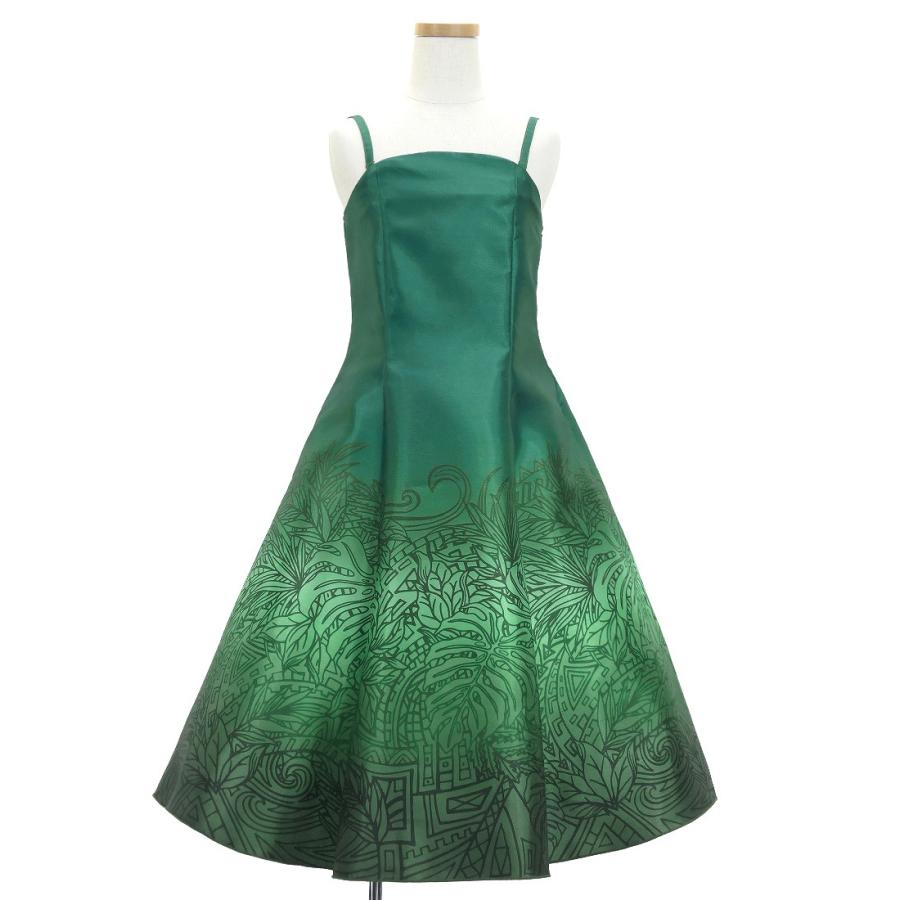 フラドレス ケイキ [120・140]ミディ丈 モンステラ×カヒコ Jp194-5 |  | 01